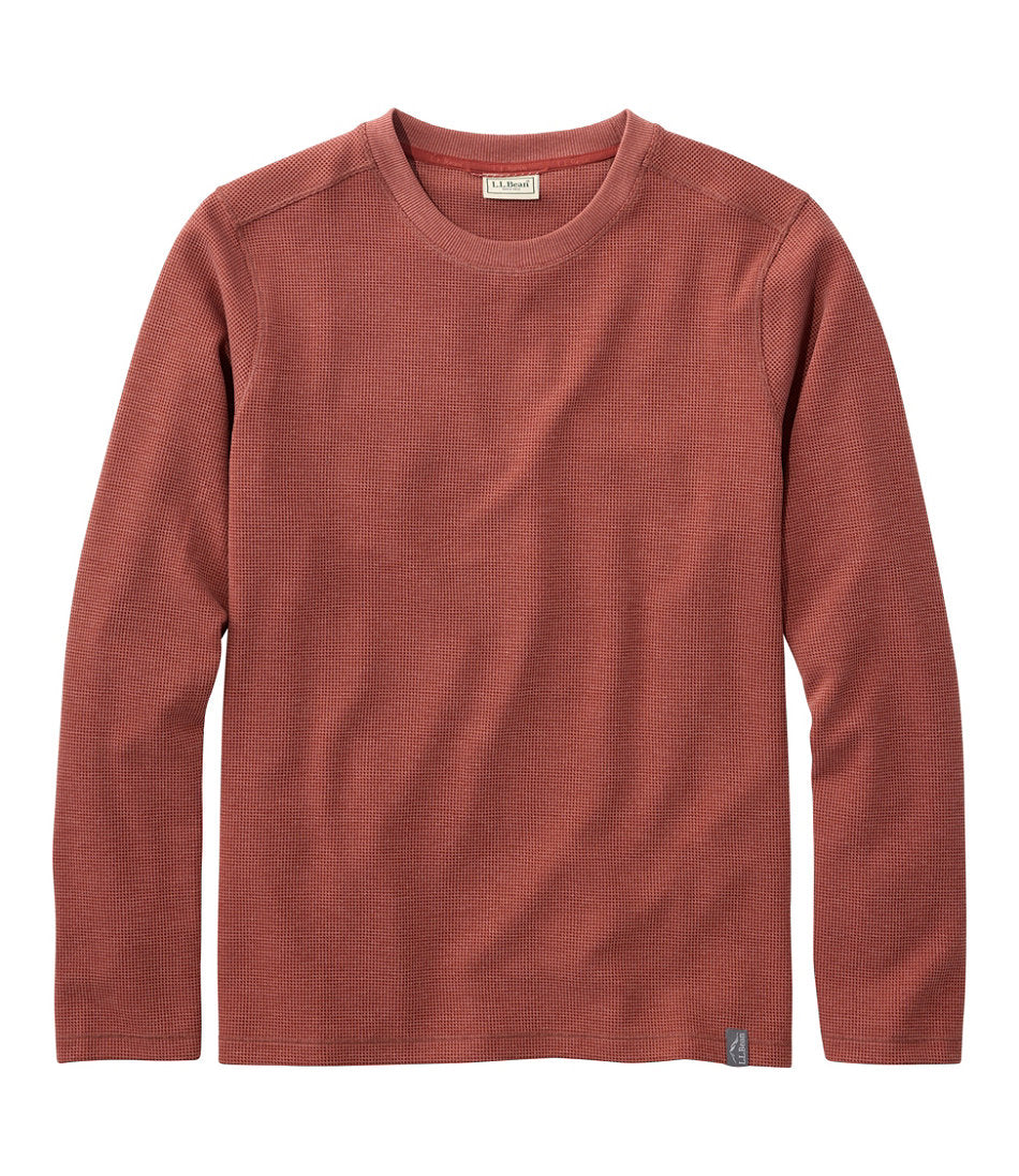Men's Mountainside Micro Waffle Crew | L.L.Bean discount