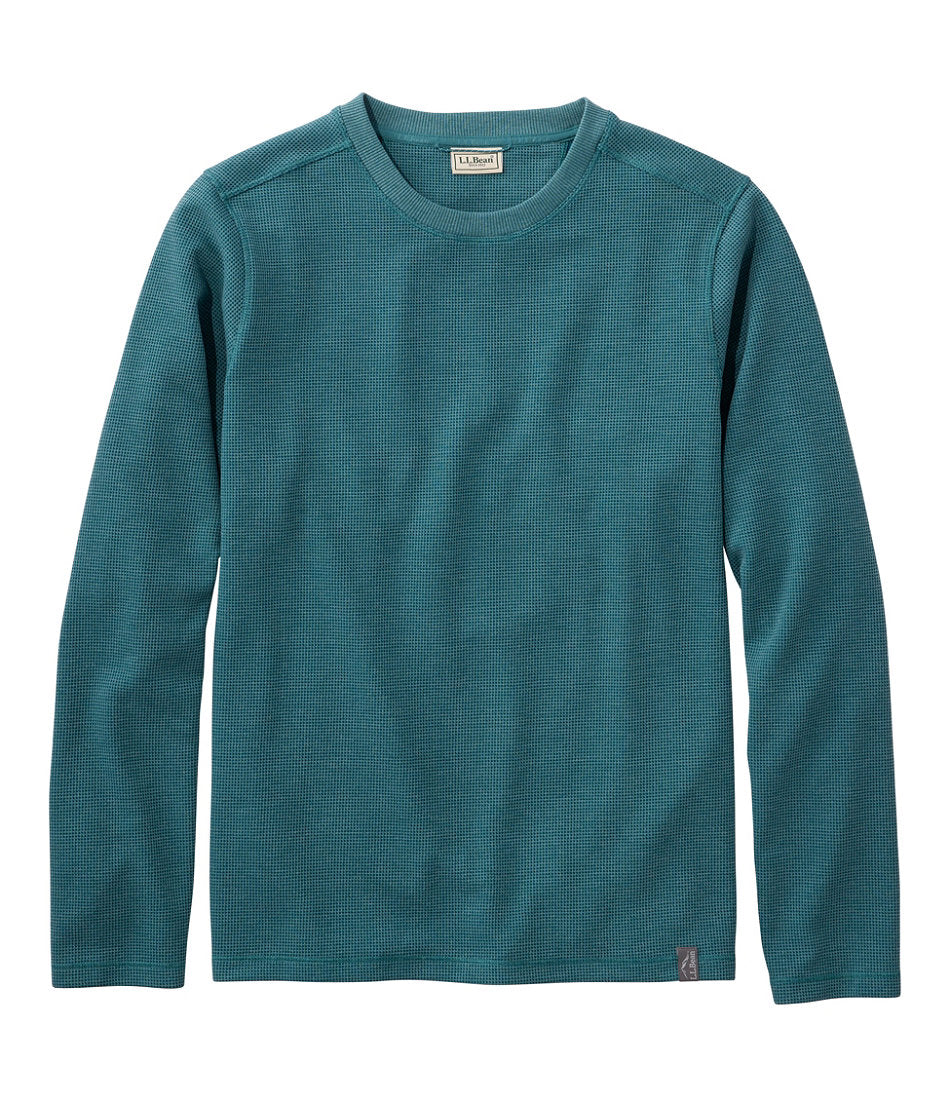 Men's Mountainside Micro Waffle Crew | L.L.Bean discount