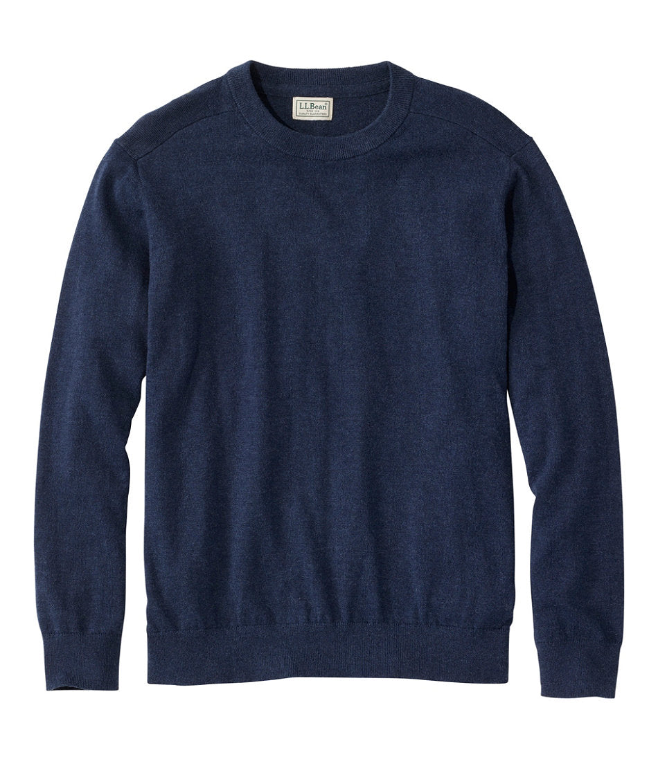 Men's All Seasons Cotton Blend Sweater, Crewneck | L.L.Bean near me
