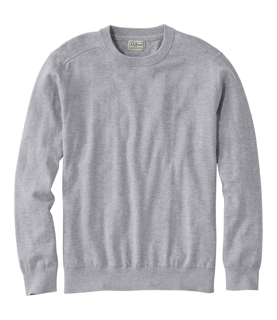 Men's All Seasons Cotton Blend Sweater, Crewneck | L.L.Bean near me