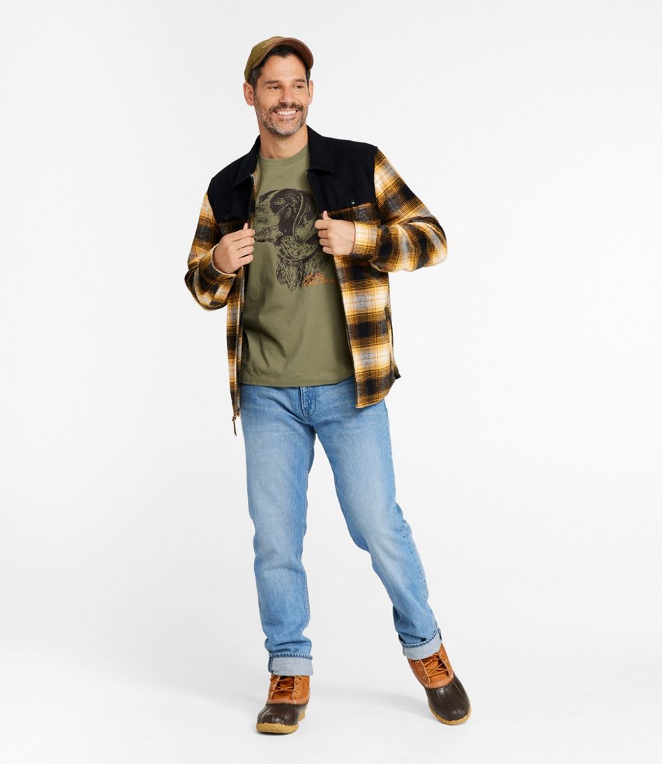 Men's Signature 1965 Chamois Cloth Stag Jacket, Plaid | L.L.Bean online
