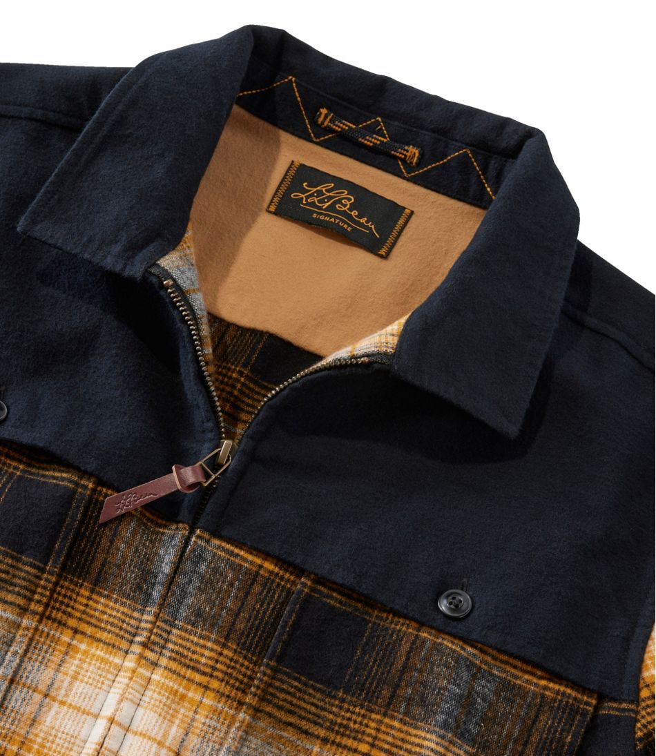 Men's Signature 1965 Chamois Cloth Stag Jacket, Plaid | L.L.Bean online