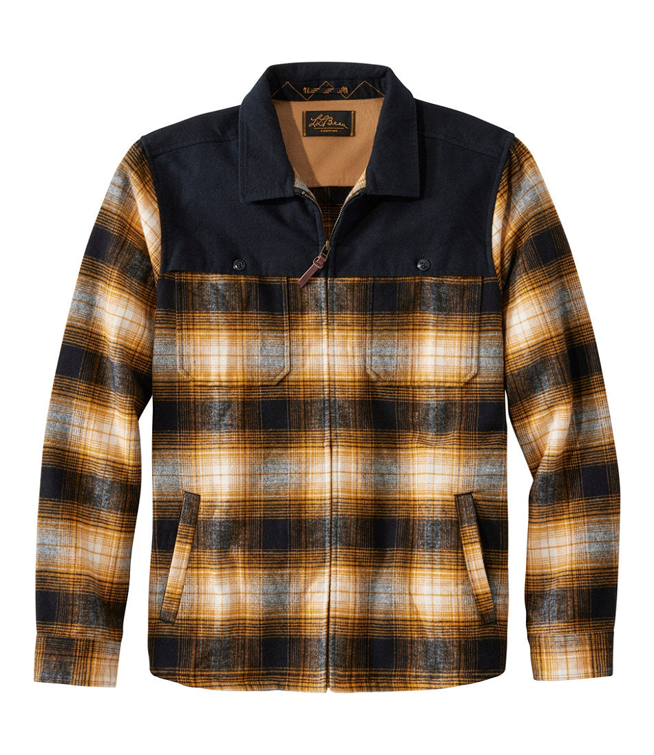Men's Signature 1965 Chamois Cloth Stag Jacket, Plaid | L.L.Bean online