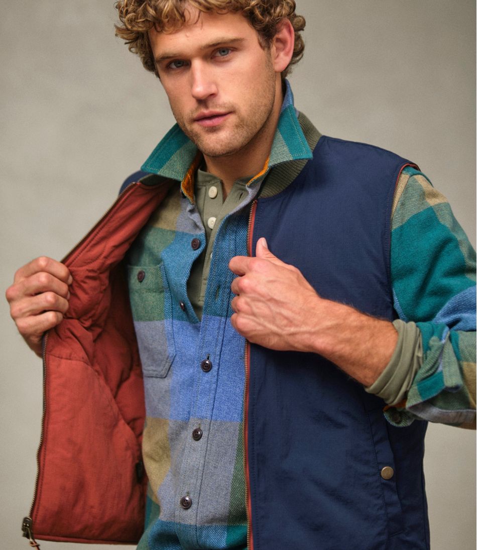 Men's Signature Reversible Quilted Vest | L.L.Bean for sale