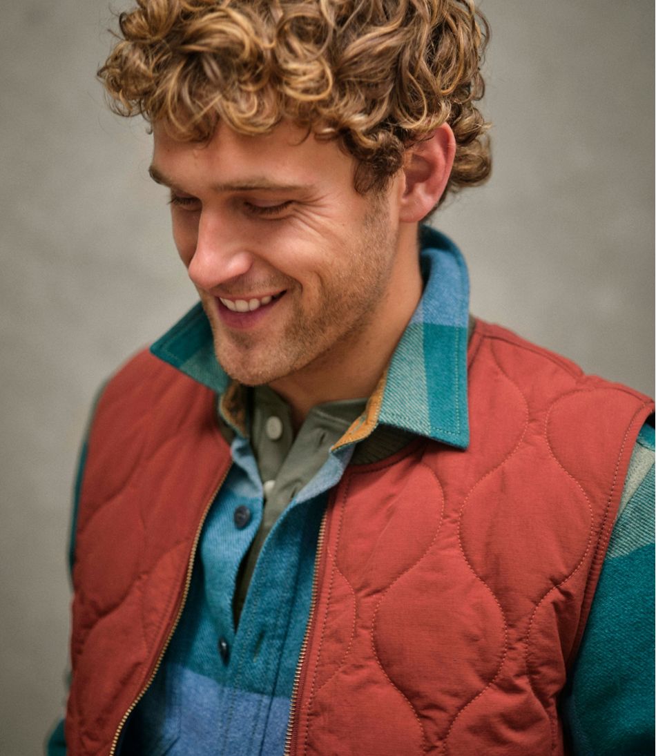 Men's Signature Reversible Quilted Vest | L.L.Bean for sale