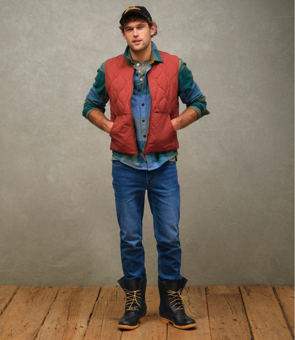 Men's Signature Reversible Quilted Vest | L.L.Bean for sale