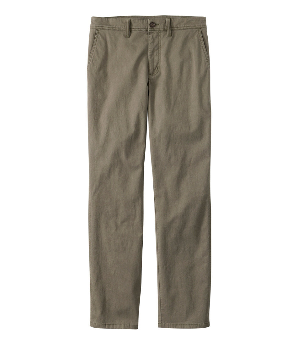 Men's Sunwashed Khaki Pants, Standard Fit, Straight Leg | L.L.Bean discount