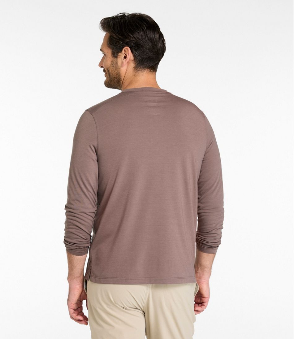Men's Multisport Lifestyle Henley, Long-Sleeve | L.L.Bean discount