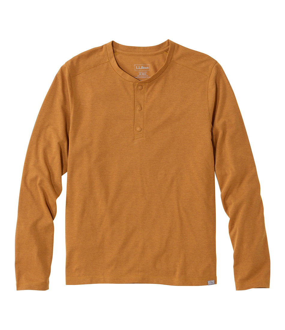 Men's Multisport Lifestyle Henley, Long-Sleeve | L.L.Bean discount