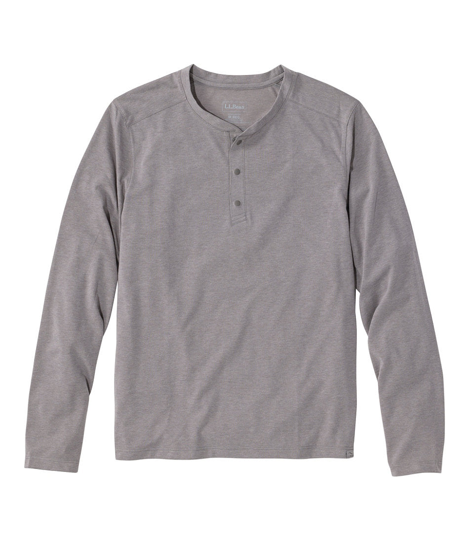 Men's Multisport Lifestyle Henley, Long-Sleeve | L.L.Bean discount