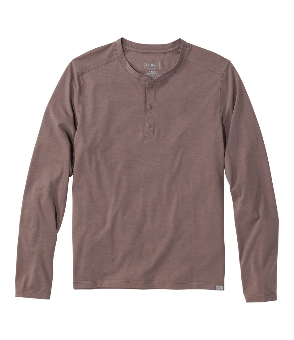 Men's Multisport Lifestyle Henley, Long-Sleeve | L.L.Bean discount