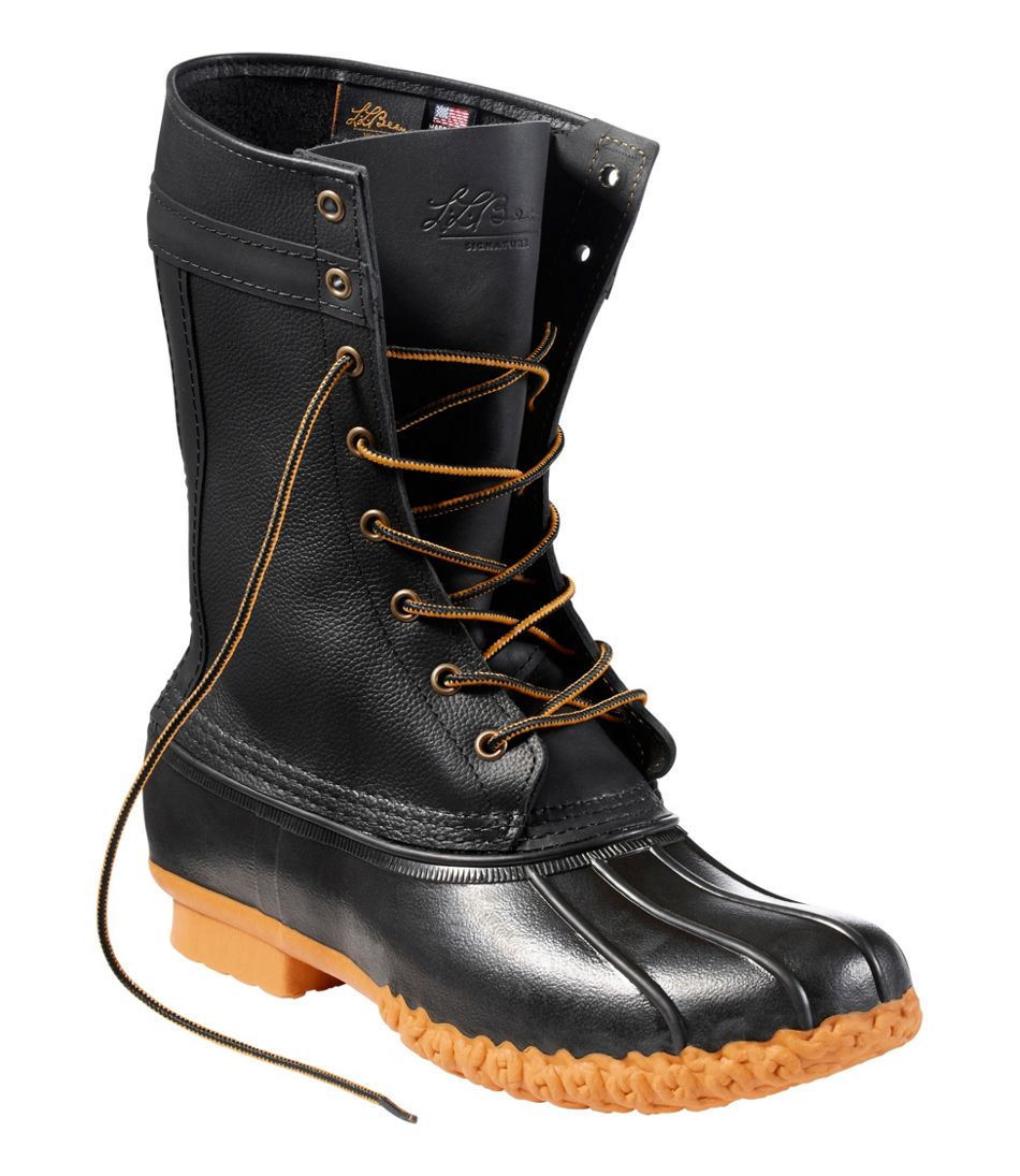 Men's Signature Bean Boots, 11" Cruiser Leather | L.L.Bean for sale