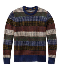 Men's Signature 1980 Matinicus Rock Sweater, Crewneck, Stripe | L.L.Bean discount