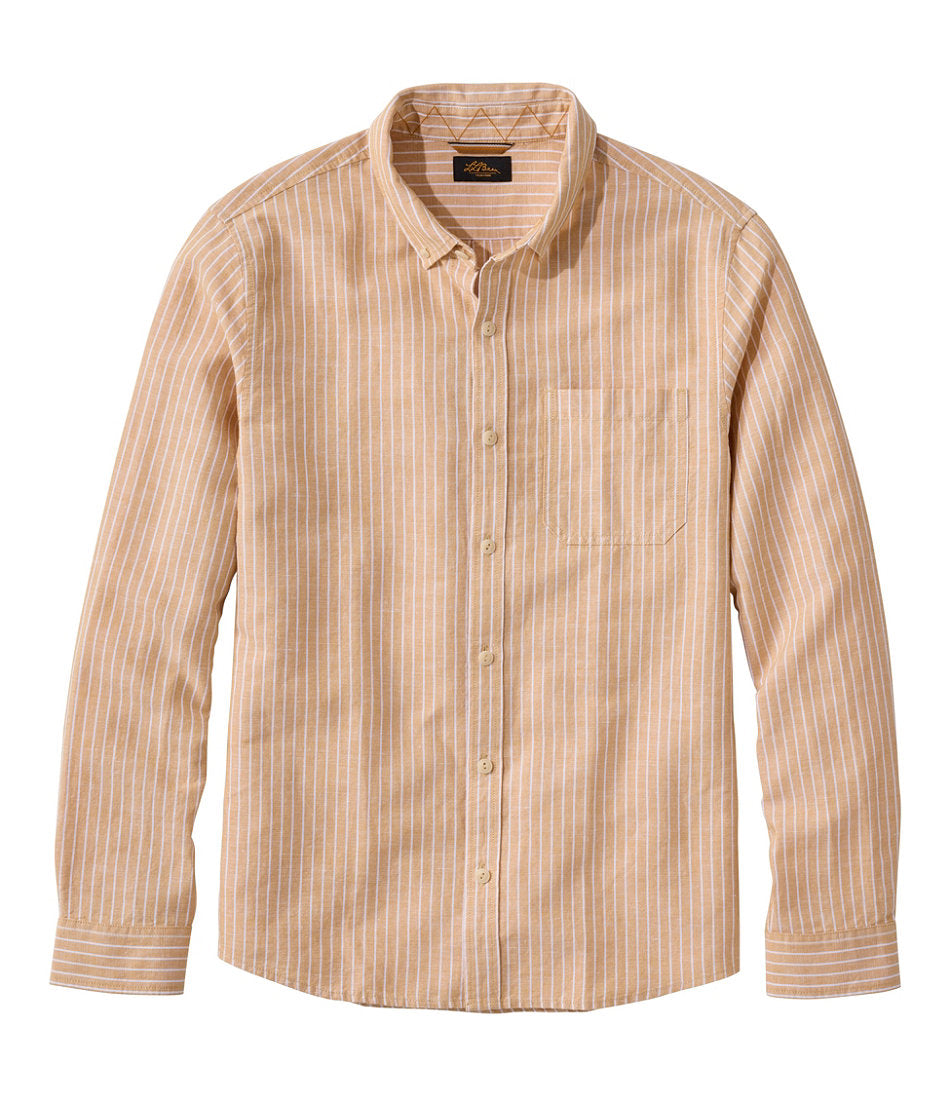 Men's Signature Wharfside Linen Blend Shirt | L.L.Bean online