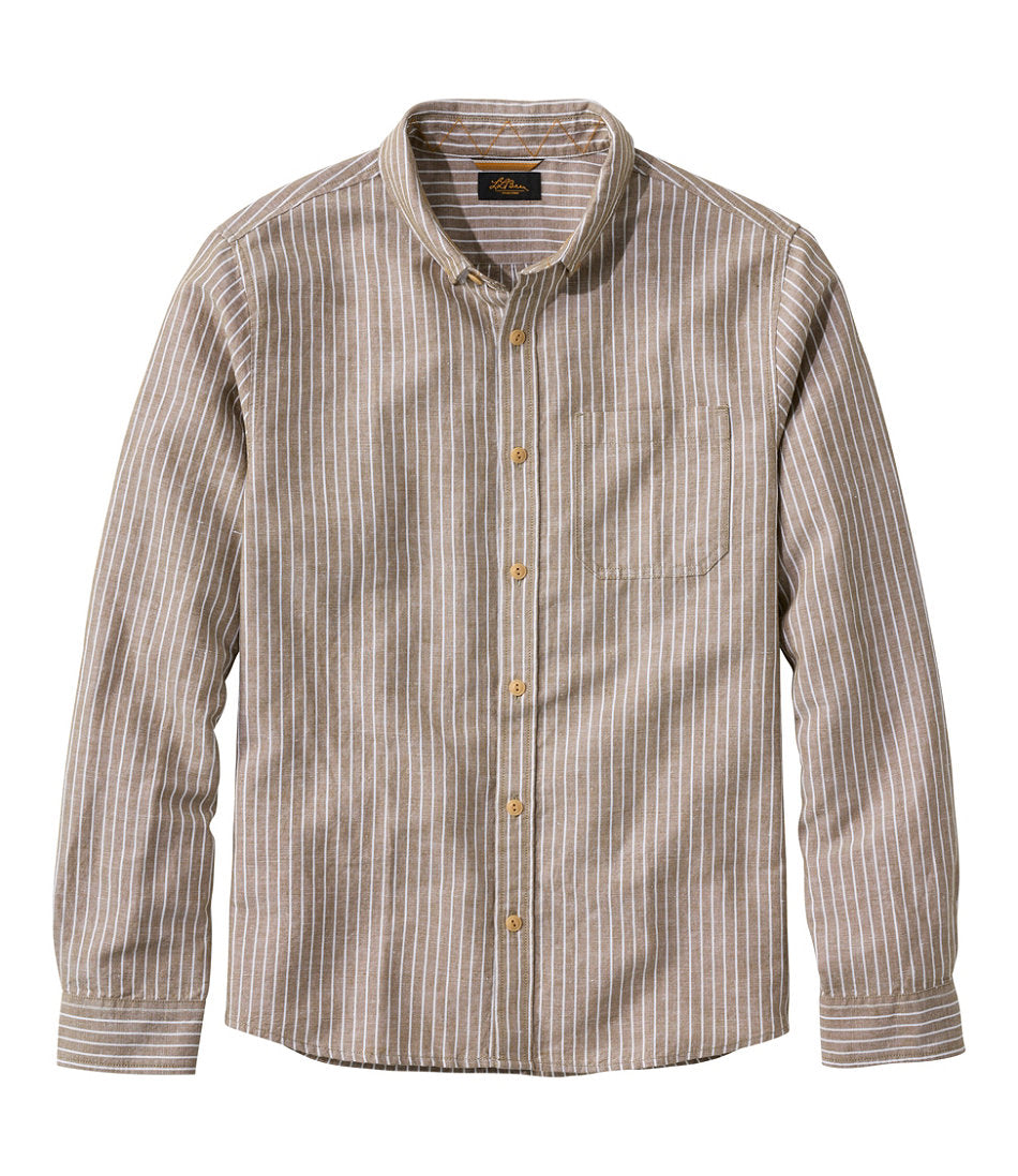 Men's Signature Wharfside Linen Blend Shirt | L.L.Bean online