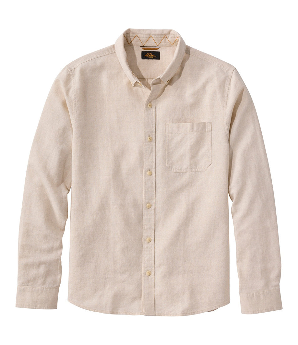Men's Signature Wharfside Linen Blend Shirt | L.L.Bean online