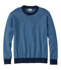 Men's All Seasons Cotton Blend Sweater, Crewneck, Stripe | L.L.Bean discount