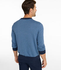 Men's All Seasons Cotton Blend Sweater, Crewneck, Stripe | L.L.Bean discount