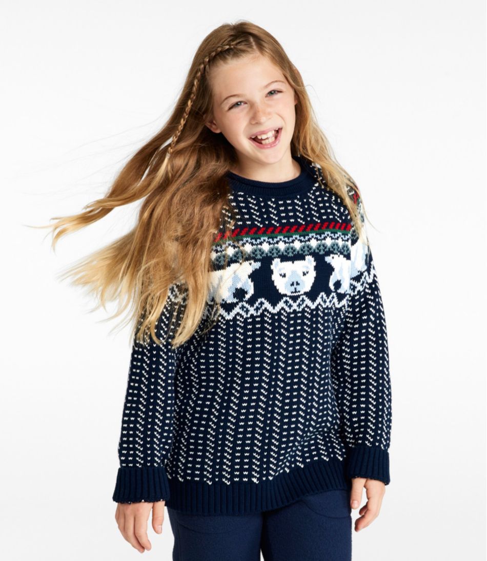 Kids' Cotton Rollneck Sweater | L.L.Bean for sale