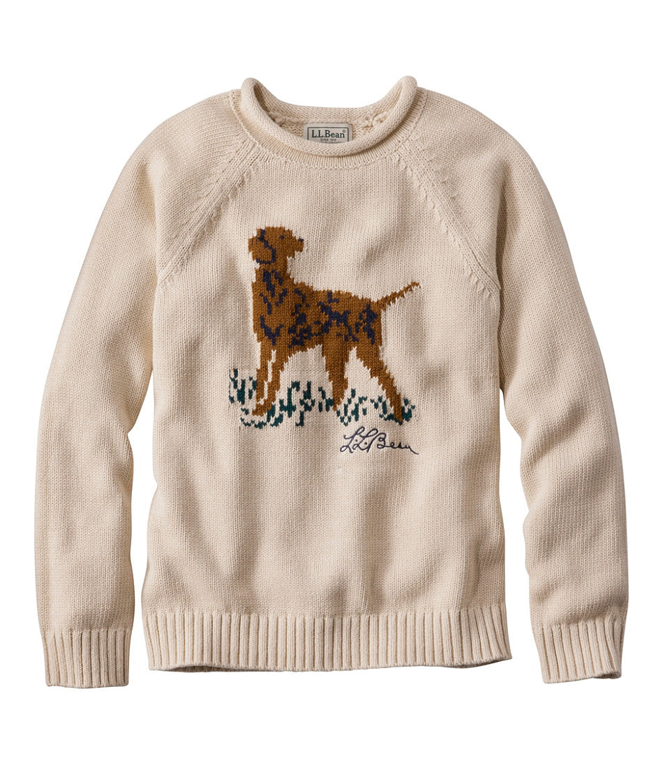 Kids' Cotton Rollneck Sweater | L.L.Bean for sale