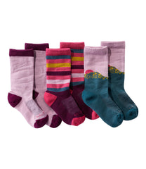Kids' Camden Trail Socks, 3-Pack | L.L.Bean online