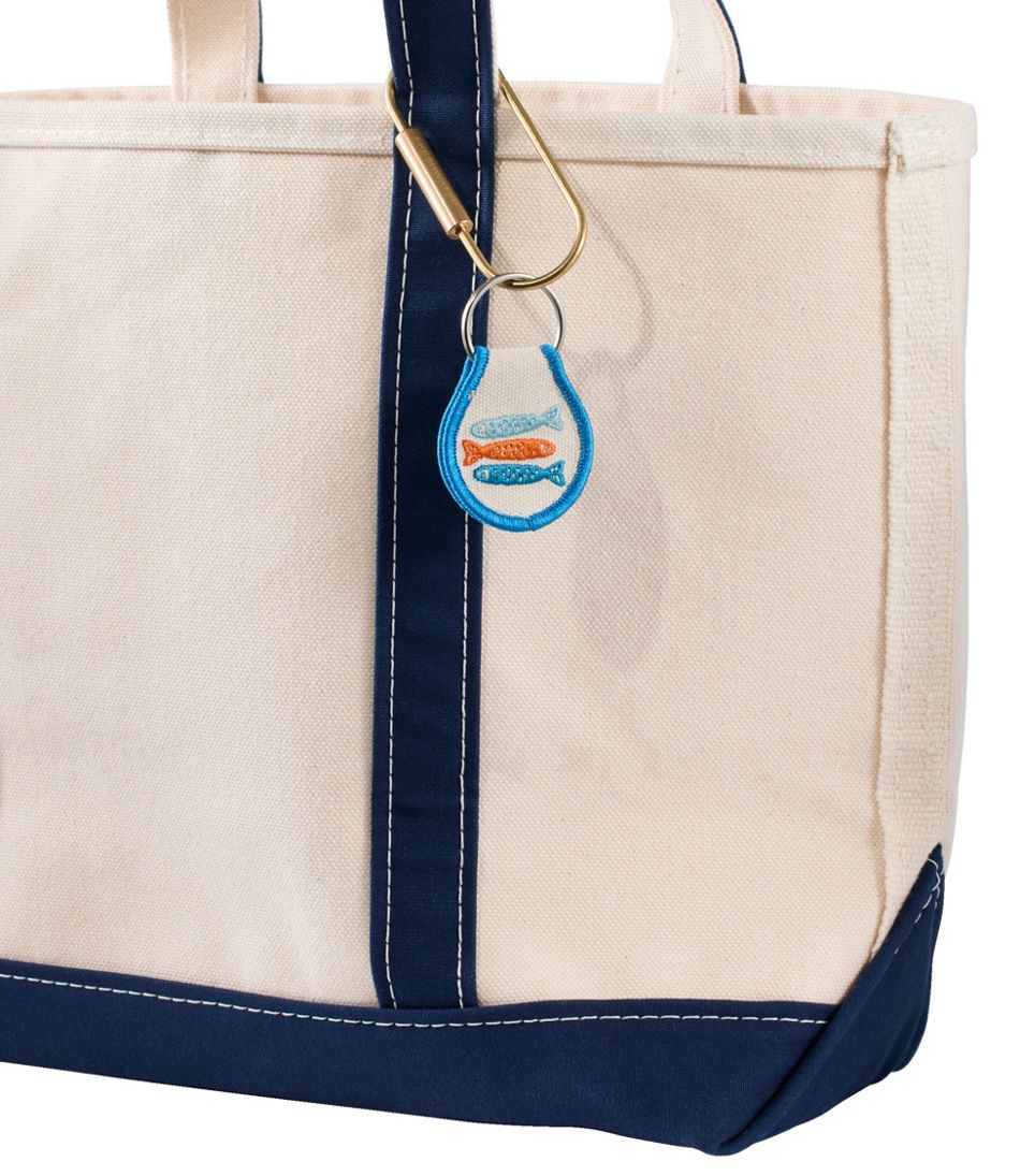 Embroidered Patch Charm, Fish | L.L.Bean online