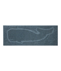 Everyspace Recycled Waterhog Wide Doormat, Swimming Whale | L.L.Bean outlet