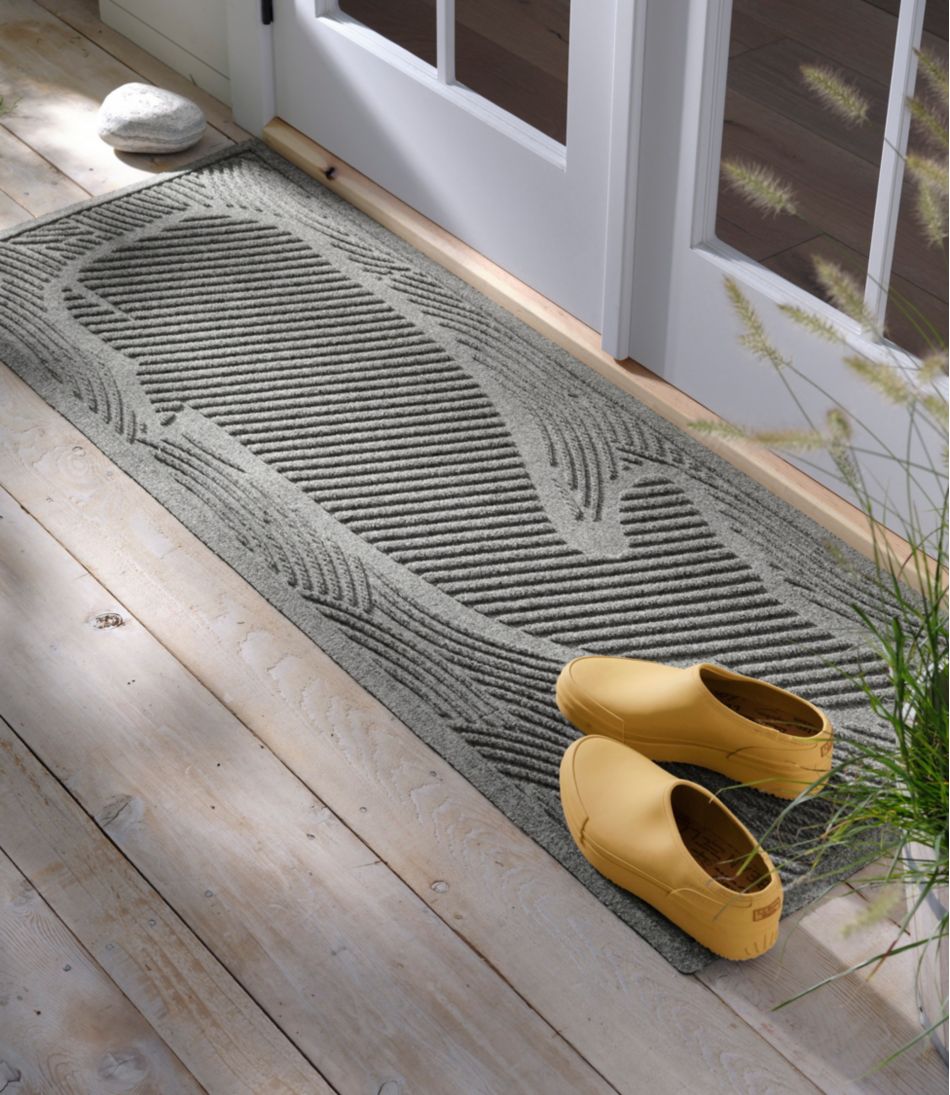 Everyspace Recycled Waterhog Wide Doormat, Swimming Whale | L.L.Bean outlet