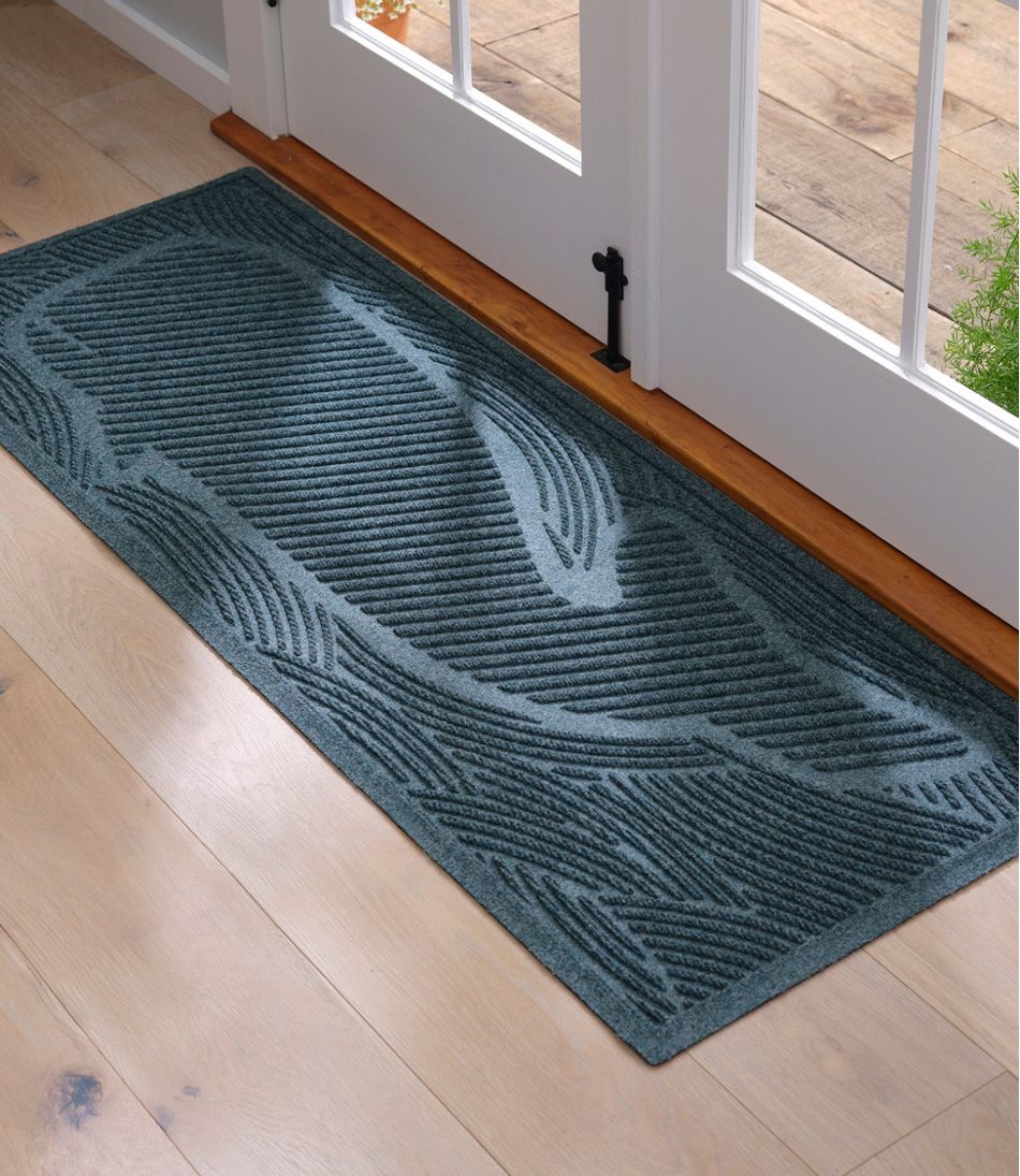 Everyspace Recycled Waterhog Wide Doormat, Swimming Whale | L.L.Bean outlet