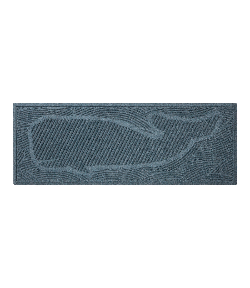 Everyspace Recycled Waterhog Wide Doormat, Swimming Whale | L.L.Bean outlet
