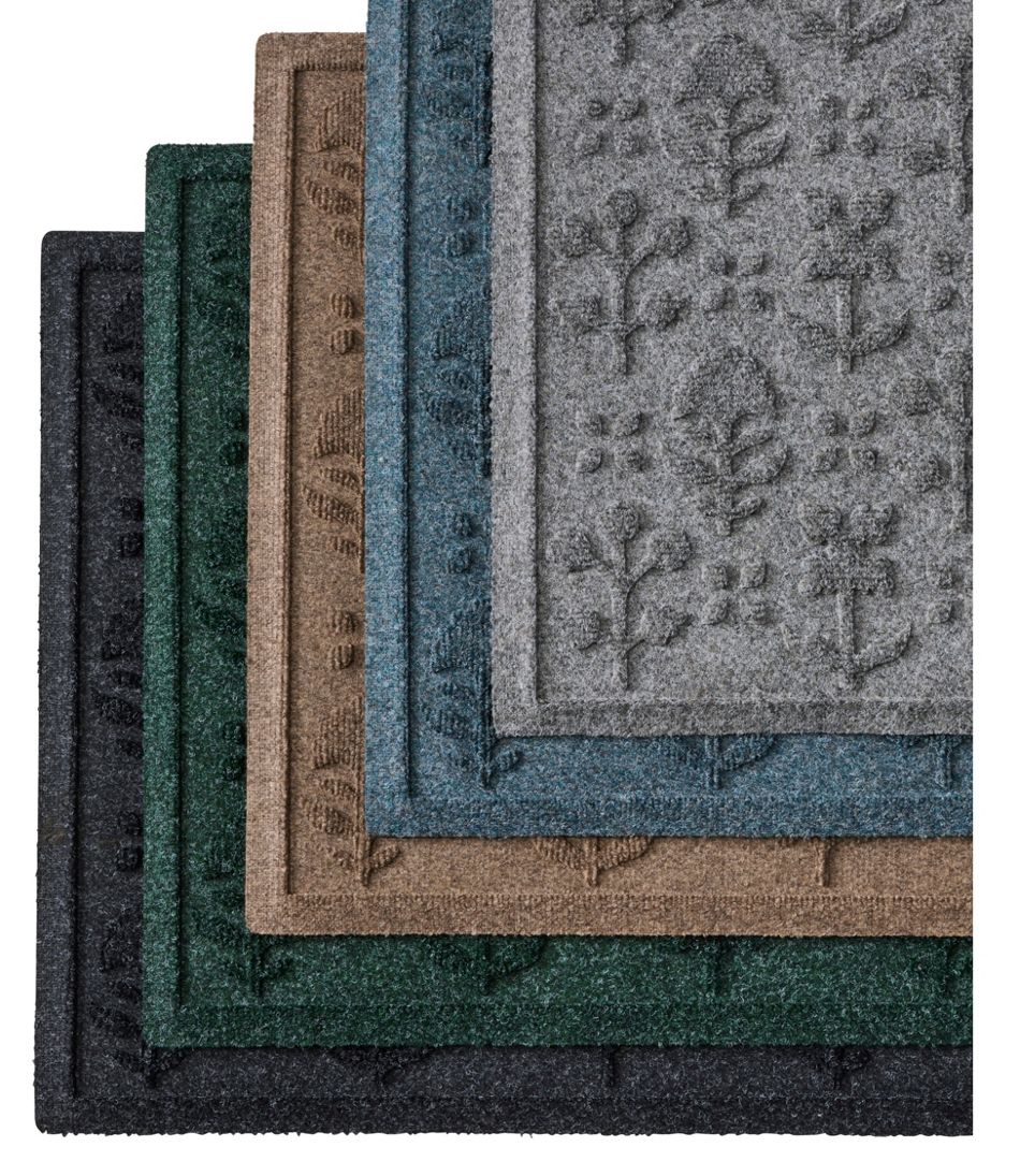 Everyspace Recycled Waterhog Doormat, Botanical Floral | L.L.Bean online