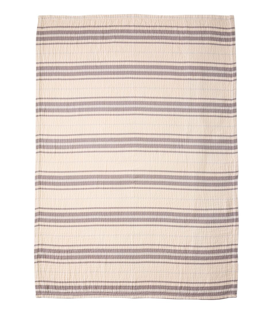 Lightweight Cotton Gauze Throw, Stripe | L.L.Bean near me