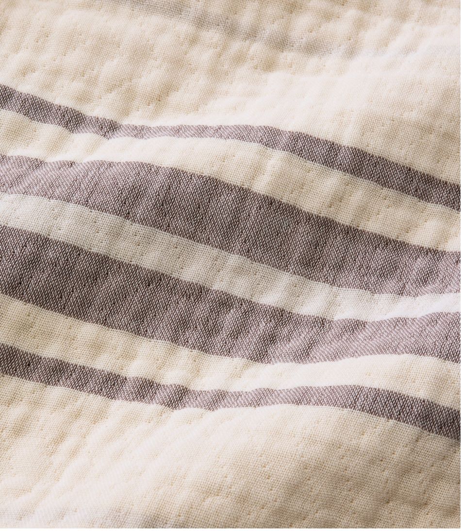 Lightweight Cotton Gauze Throw, Stripe | L.L.Bean near me