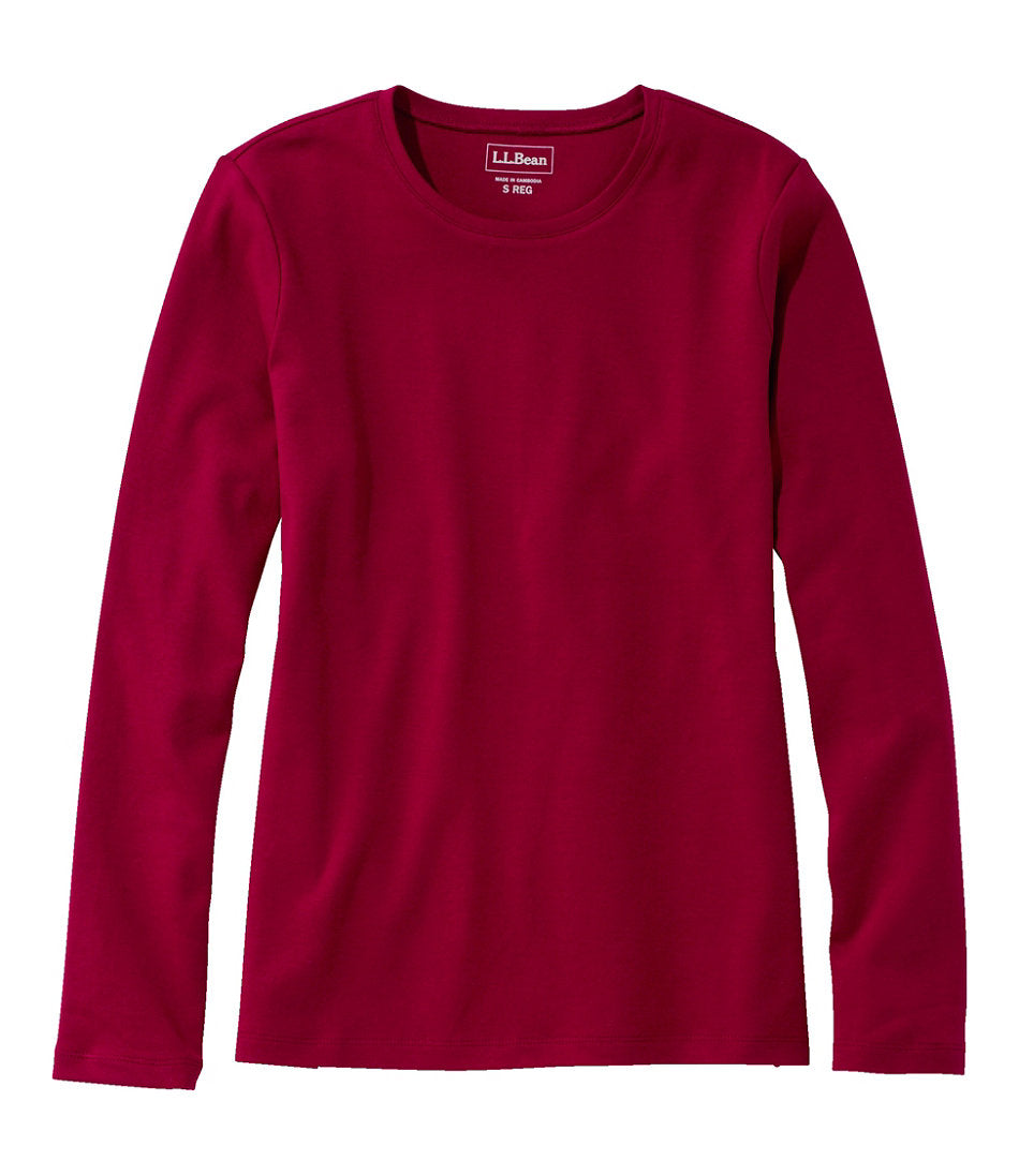 Women's L.L.Bean Tee, Long-Sleeve Crewneck | L.L.Bean online