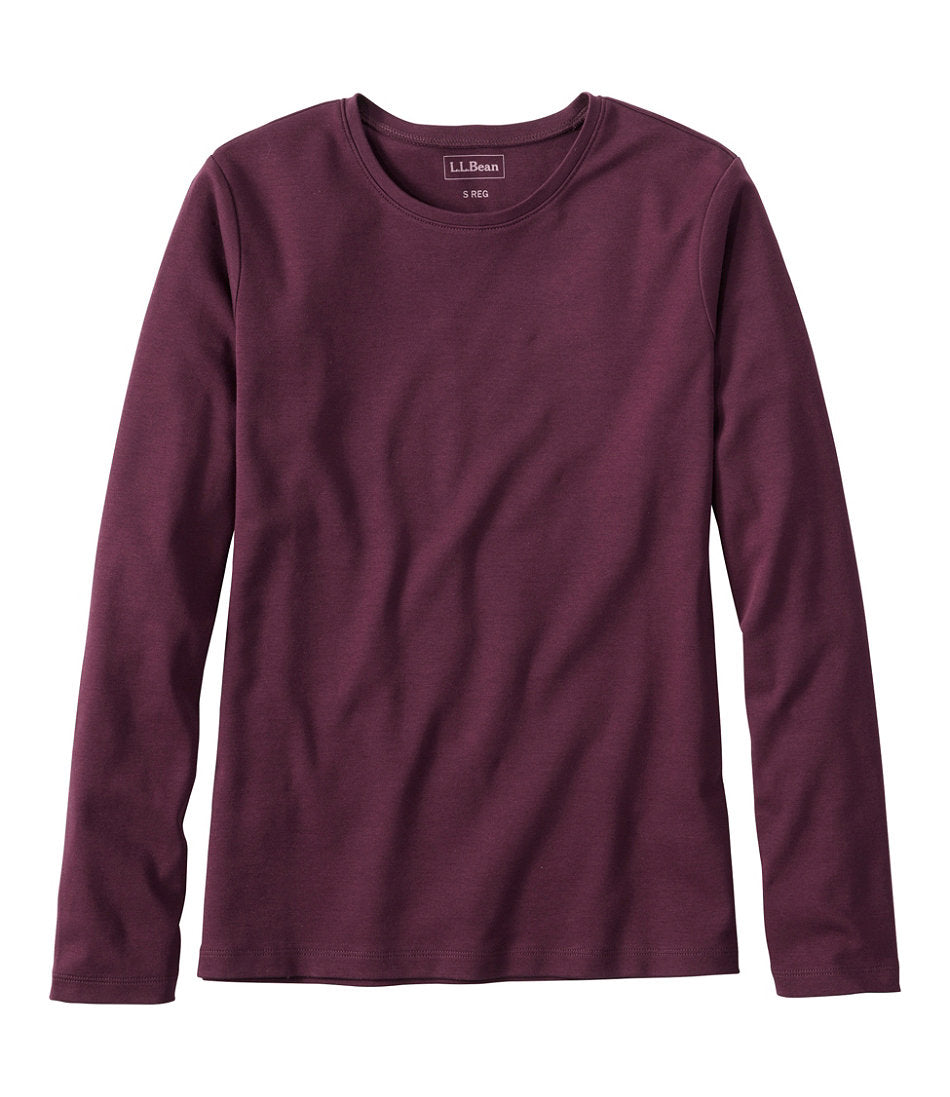 Women's L.L.Bean Tee, Long-Sleeve Crewneck | L.L.Bean online