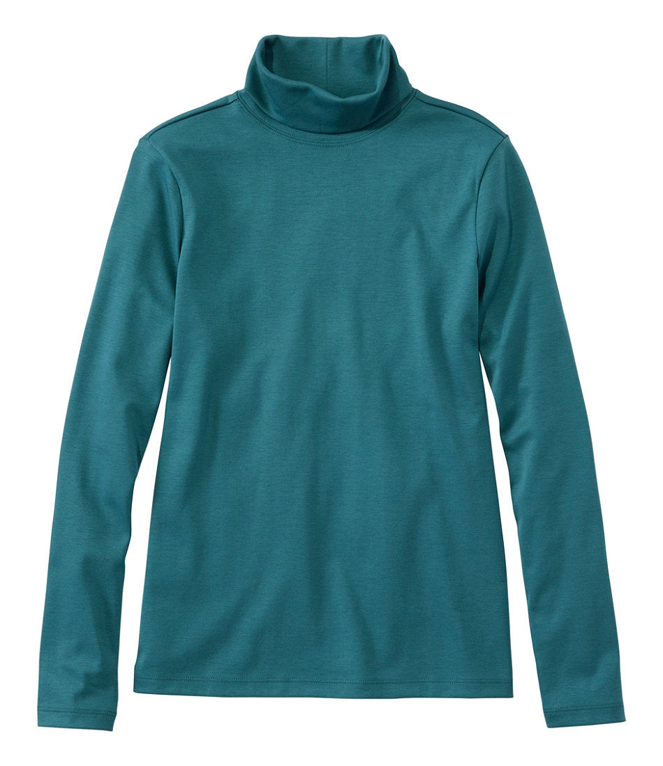 Women's Pima Cotton Turtleneck, Long-Sleeve | L.L.Bean sale