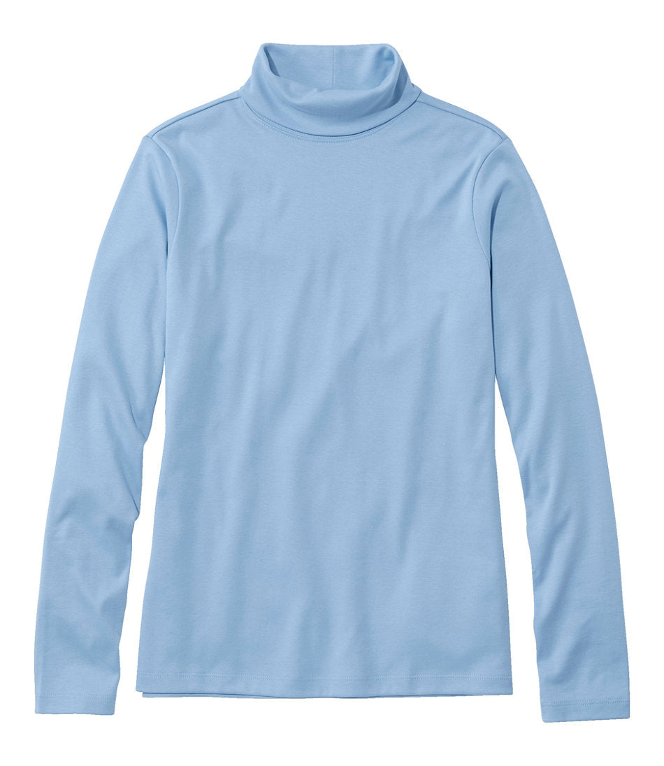 Women's Pima Cotton Turtleneck, Long-Sleeve | L.L.Bean sale