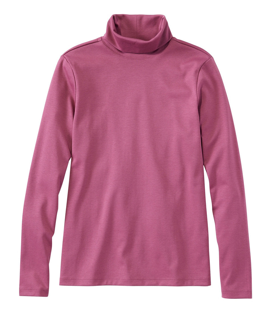 Women's Pima Cotton Turtleneck, Long-Sleeve | L.L.Bean sale