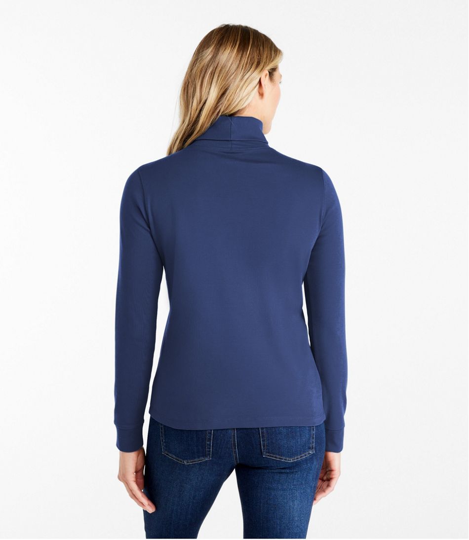 Women's L.L.Bean Interlock Turtleneck, Long-Sleeve | L.L.Bean for sale