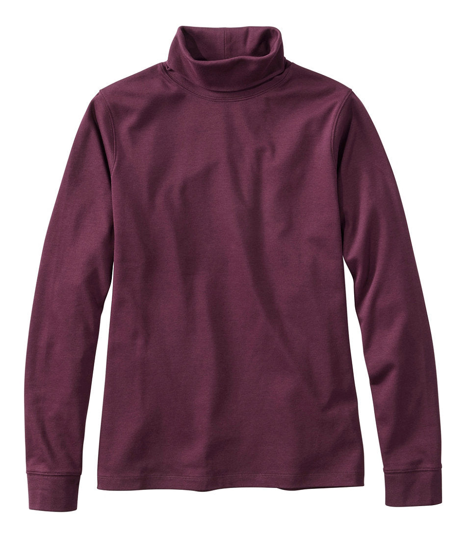 Women's L.L.Bean Interlock Turtleneck, Long-Sleeve | L.L.Bean for sale