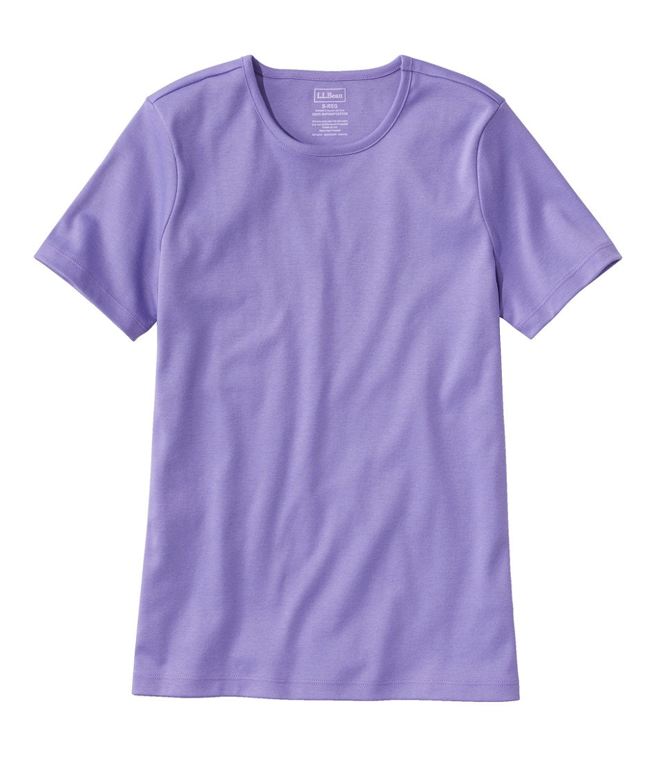 Women's Pima Cotton Tee, Short-Sleeve Crewneck | L.L.Bean near me
