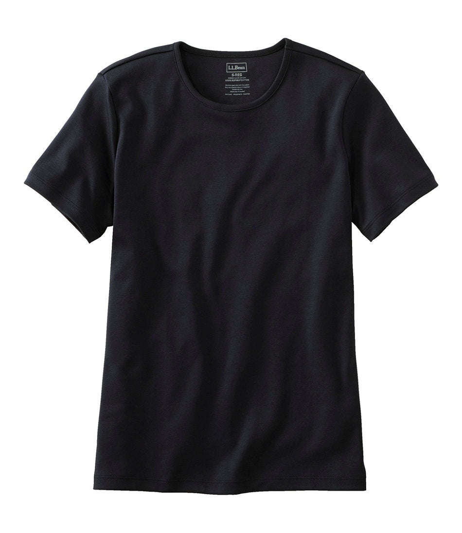Women's Pima Cotton Tee, Short-Sleeve Crewneck | L.L.Bean near me