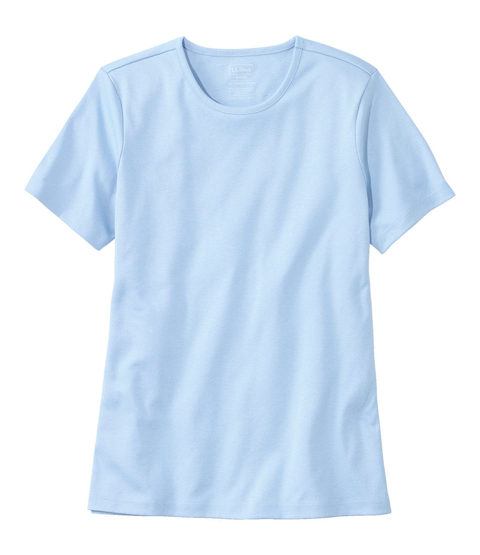 Women's Pima Cotton Tee, Short-Sleeve Crewneck | L.L.Bean near me