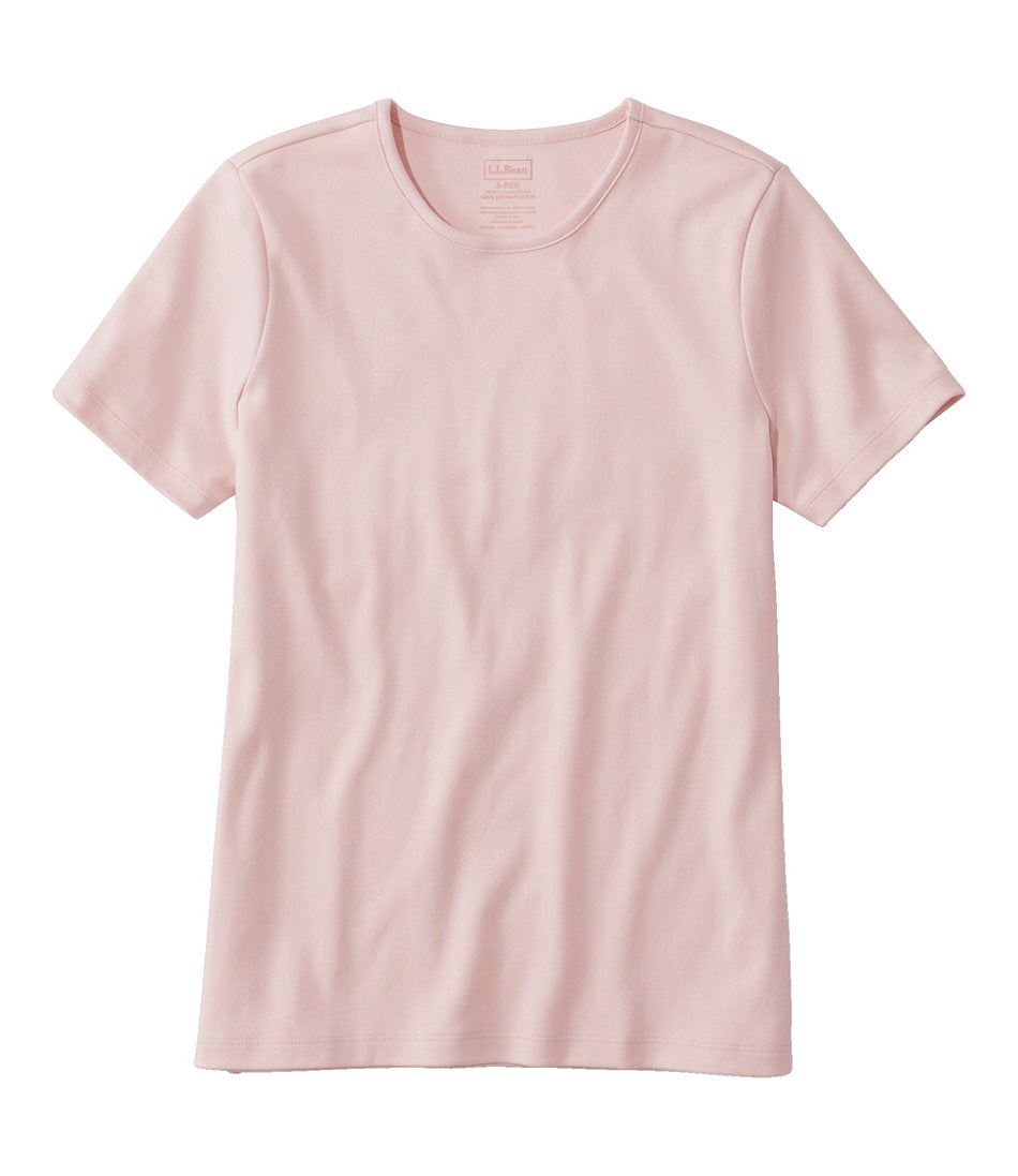 Women's Pima Cotton Tee, Short-Sleeve Crewneck | L.L.Bean near me