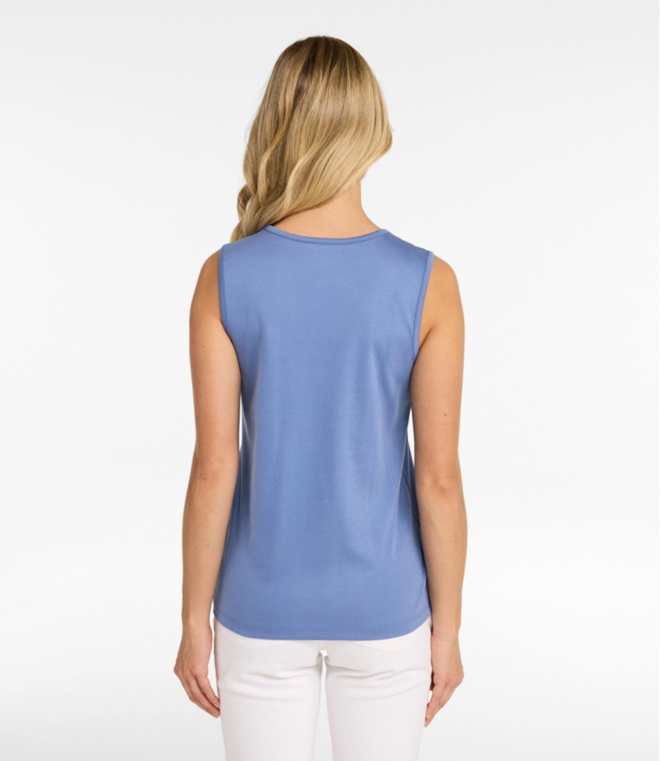 Women's Pima Cotton Tee, Shell | L.L.Bean near me