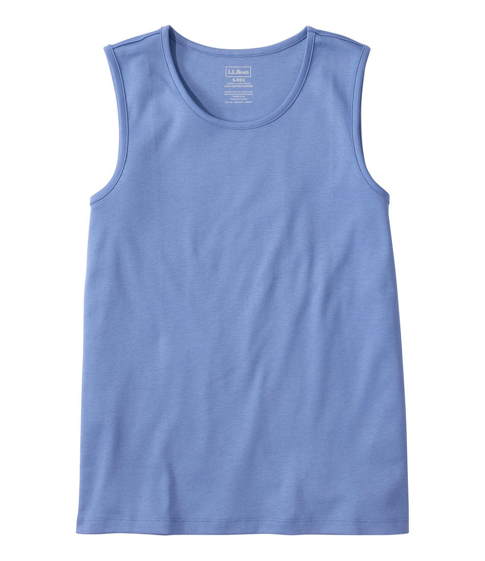 Women's Pima Cotton Tee, Shell | L.L.Bean near me