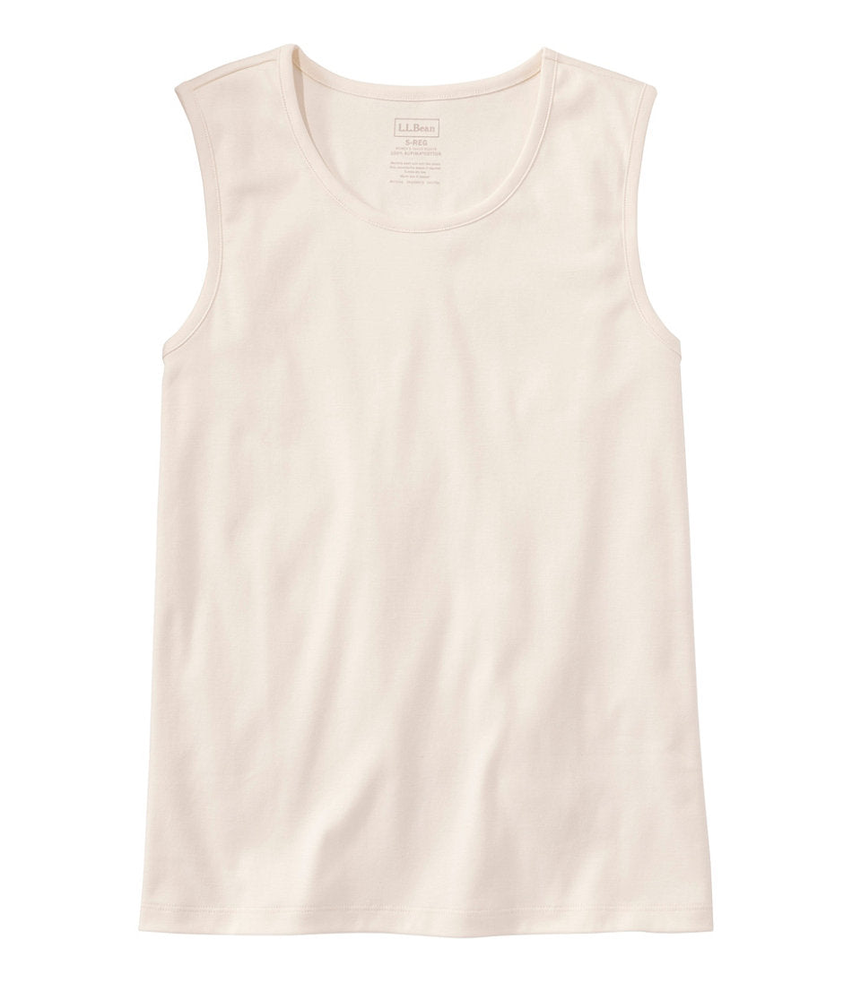 Women's Pima Cotton Tee, Shell | L.L.Bean near me