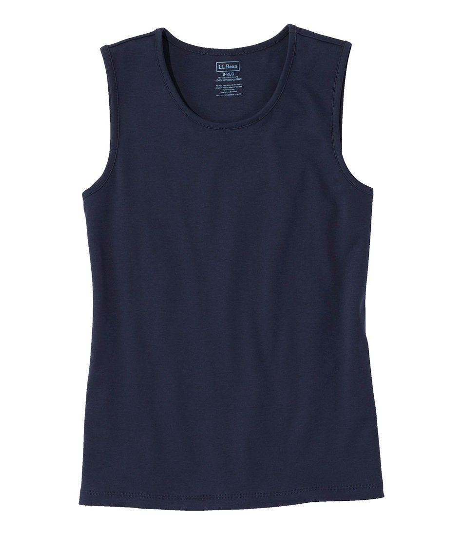 Women's Pima Cotton Tee, Shell | L.L.Bean near me