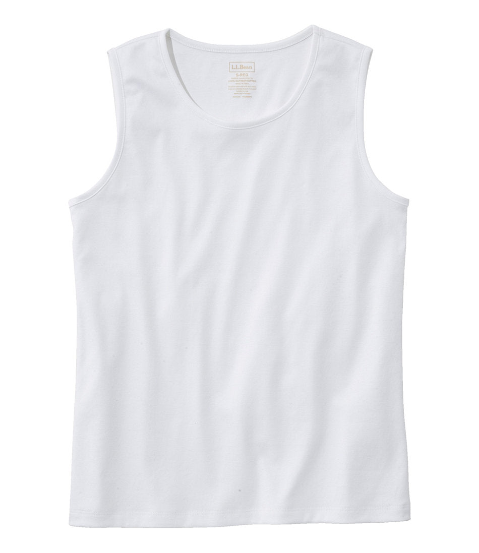 Women's Pima Cotton Tee, Shell | L.L.Bean near me