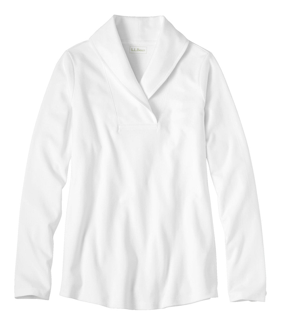 Women's L.L.Bean Pullover, Long-Sleeve Shawl Collar | L.L.Bean outlet